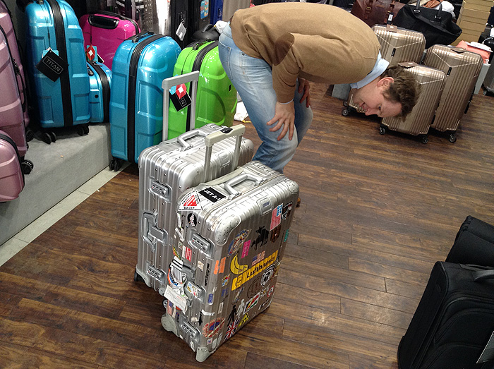 lufthansa rimowa luggage