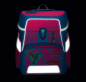 Preview: StepbyStep Space Neon Schultasche 5-tlg Set Kolibri Kaja