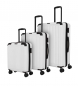 Preview: Travelite Cruise suitcase set white