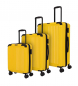 Mobile Preview: Travelite Cruise suitcase set yellow
