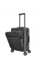 Preview: Travelite NEXT Aluminium Trolley S+ mit Vortasche schwarz