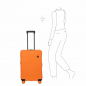 Preview: Bric s ULISSE Trolley 4R-65cm erweiterbar orange