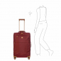 Preview: Bric´s X-Collection Trolley  4Rollen 70cm Bordeaux