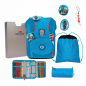 Preview: Schultaschenset ErgoFlex Tiny Superflash DER DIE DAS 5tlg Blue Ice