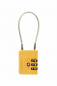 Preview: Samsonite TA REVOLUTION Cablelock 3 Dial TSA yellow