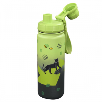 StepbyStep Isolier Edelstahl-Trinkflasche Black Cat