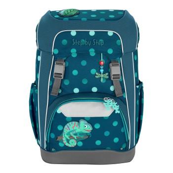 StepbyStep GIANT Chameleon Joshy Schoolbag-Set