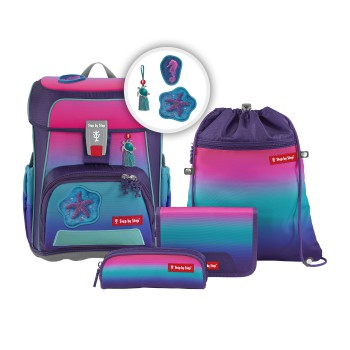 StepbyStep CLOUD OCEAN Pink Starfish Schoolbag-Set Special Edition