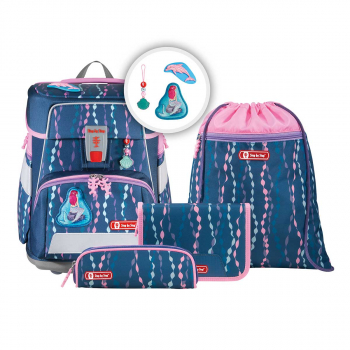 StepbyStep SPACE Mermaid Bella Schultaschen-Set