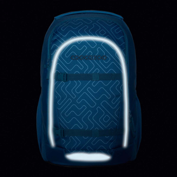 COOCAZOO Rucksack EVERY Blue Maze