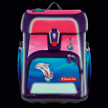 StepbyStep CLOUD Ocean Schoolbag set Dolphin Lana Special-Set