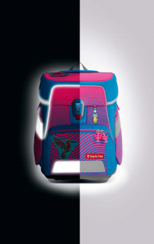 StepbyStep Space Neon Schultasche 5-tlg Set Kolibri Kaja