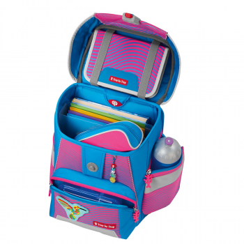 StepbyStep Space Neon Schultasche 5-tlg Set Kolibri Kaja