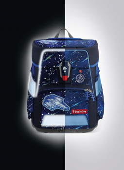 Step by Step SPACE Refelct Backpack 5-part Set Star Shuttle Elio