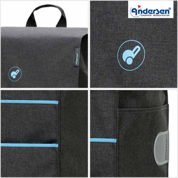 Andersen Scala Shopper Nelon anthtazit