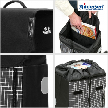 Andersen Scala Shopper Hente black