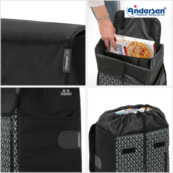 Andersen Scala Shopper Teda schwarz