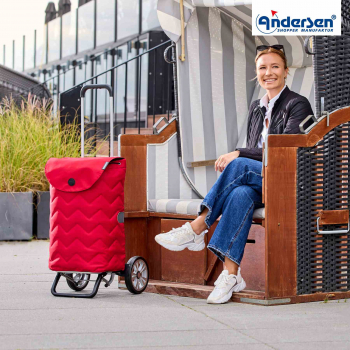 Andersen Alu Star Shopper Hilma rot