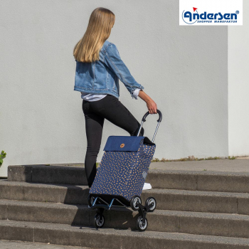 Andersen Treppensteiger Scala Shopper Fita blau