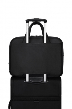 Samsonite PRO DLX 6 Bailhandle 15.6" Exp black