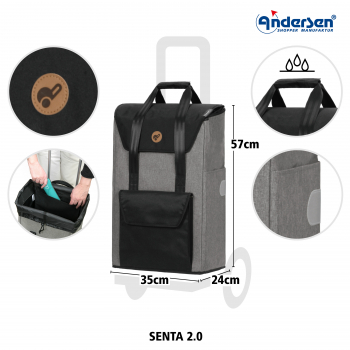 Andersen ROYAL SHOPPER Senta gray