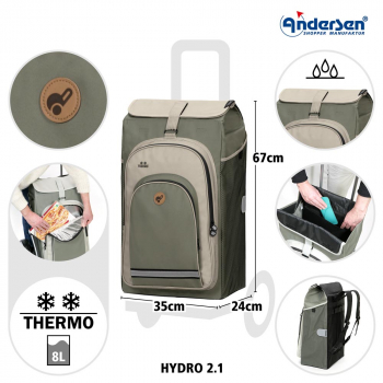 Andersen Royal Shopper Hydro 2.1 gray