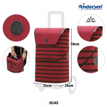 Andersen Royal Shopper Jelke bordeaux