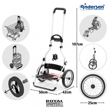 Andersen Royal Shopper Senta 2.0 schwarz