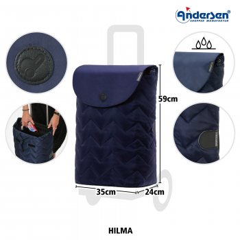 Andersen Royal Shopper hilma blau