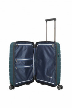 Travelite  AIR BASE Trolley 4w Slim ice blau