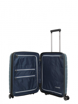 Travelite AIRBASE Trolley 4w S exp. Ice blue