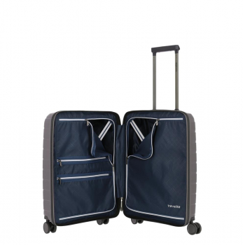 Travelite AIR BASE 4w Trolley S+ Vortasche Anthrazit