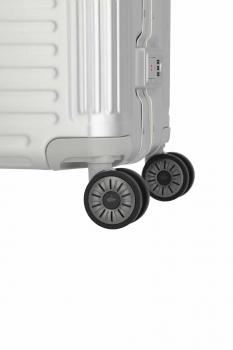 Travelite NEXT 4w Trolley M Silber 2025
