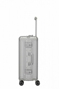 Travelite NEXT 4w Trolley M Silber 2025