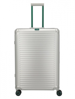 Travelite NEXT Aluminium Trolley L Silver Green