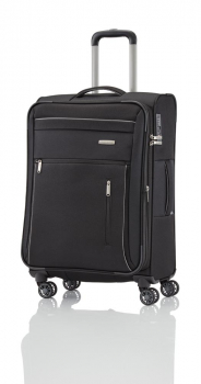 Travelite CAPRI 4w Trolley M erw. schwarz