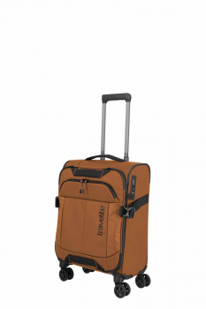 Travelite  BRIIZE Trolley 4w S exp. Curry