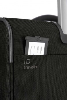 Travelite CROSSLITE Trolley 4w exp. black