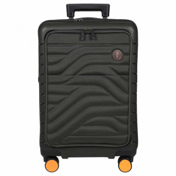 Bric s ULISSE CabinTrolley Exp. Vortasche olive
