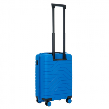 Brics Ulisse Trolley 4R M Exp 55 cm Blu elletri