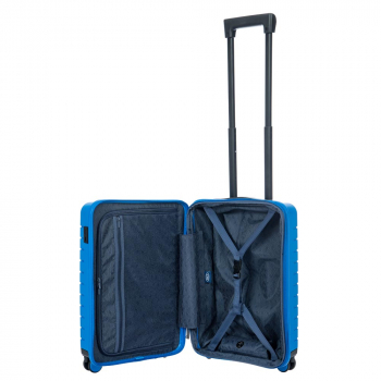 Brics Ulisse Trolley 4R M Exp 55 cm Blu elletri