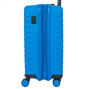 Brics Ulisse Trolley 4R M Exp 55 cm Blu elletri