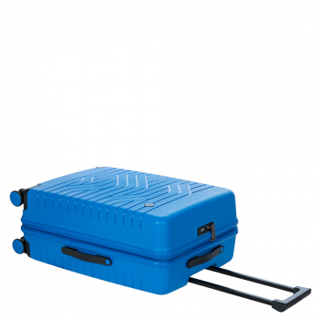 Brics Ulisse Trolley 4R  Exp 71 cm Blue elettri