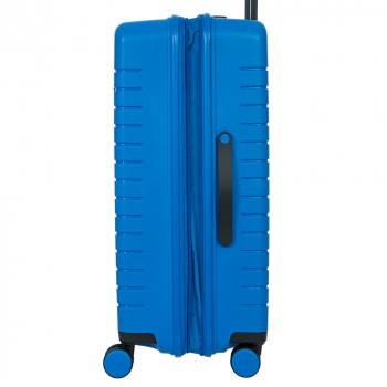 Brics Ulisse Trolley 4R  Exp 71 cm Blue elettri