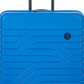 Brics Ulisse Trolley 4R  Exp 71 cm Blue elettri