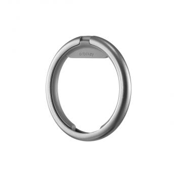 Orbitkey Ring Silver / Charcoal