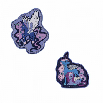 Wechselbuttons Luna DER DIE DAS 2tlg