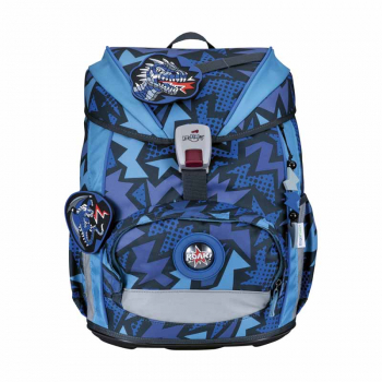 Schultaschenset ErgoFlex Light Dark Drag DER DIE DAS 5tlg