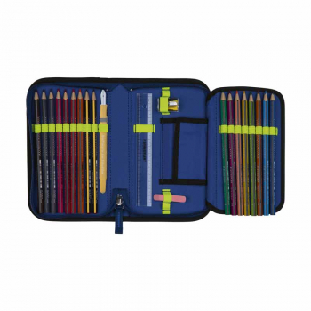 Schultaschenset ErgoFlex Light Neon Craz DER DIE DAS 5tlg