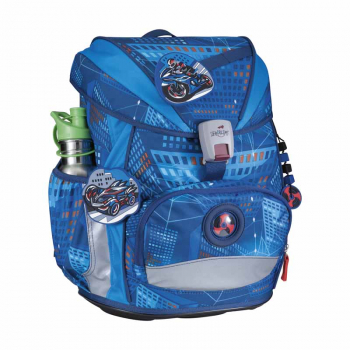 Schultaschenset ErgoFlex Superlight DER DIE DAS 5tlg Turbo